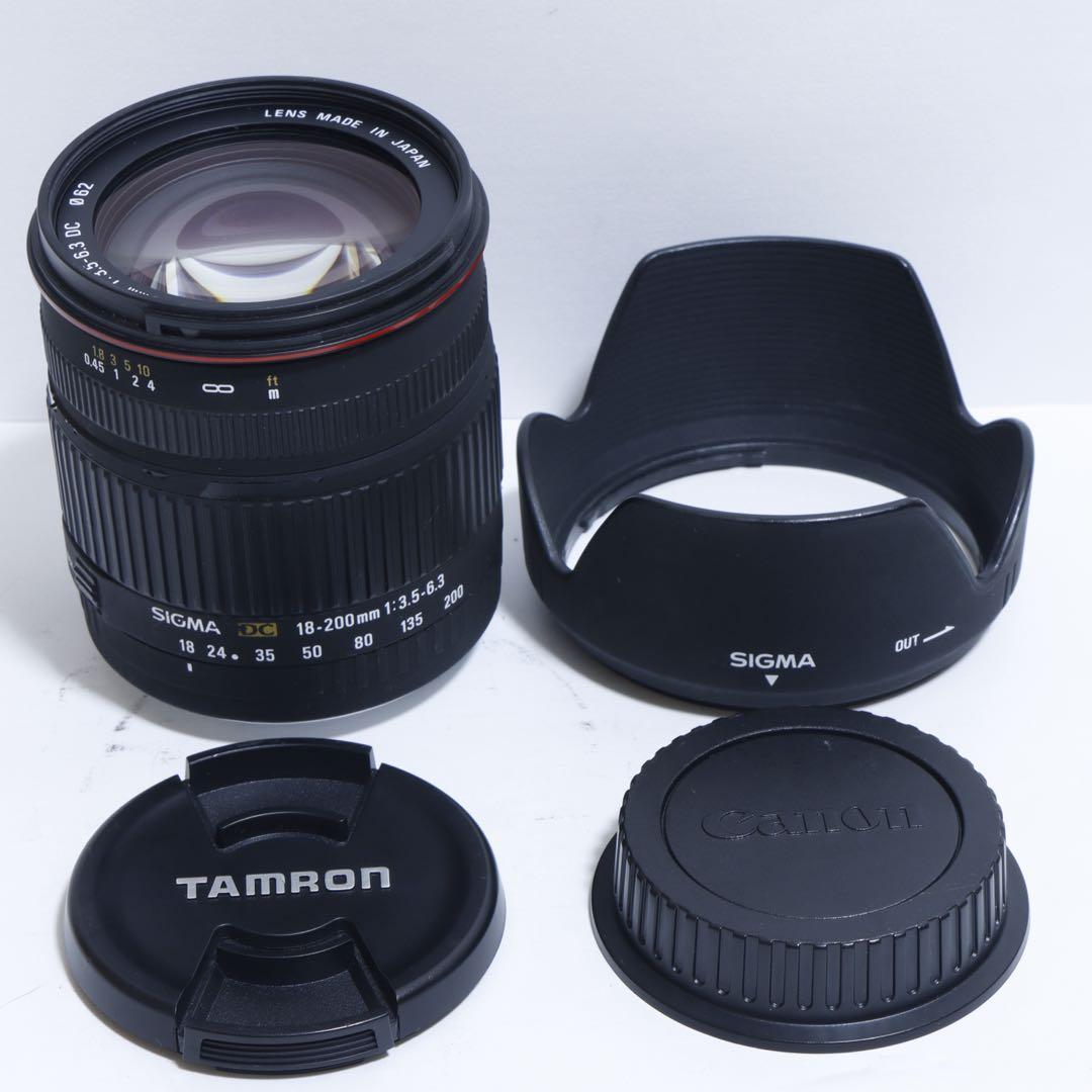 ⭐︎アイオタ☆Sigma 18-200mm for キャノン ☆