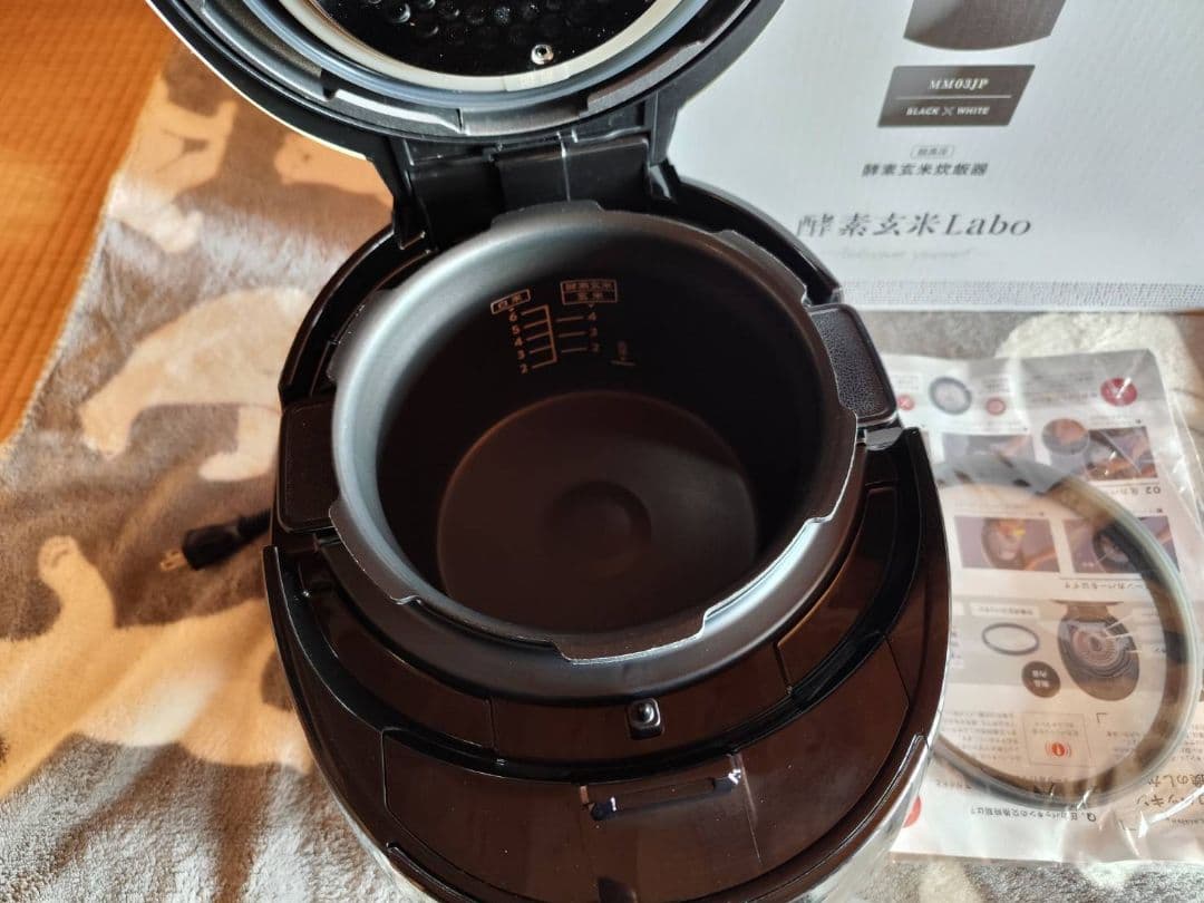 ◇動作良好◇【元箱あり／付属品完備】玄米labo 炊飯器 玄米専用 高級炊飯器◇