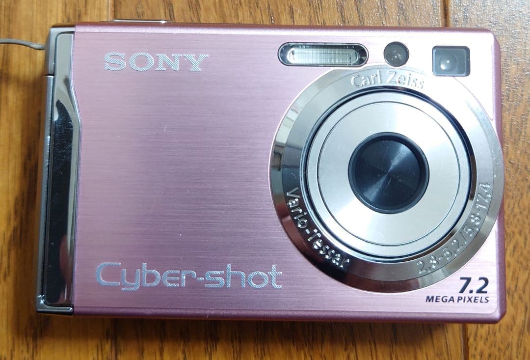 SONY サイバーショット DSC-W80　ピンク　<動作確認済み>