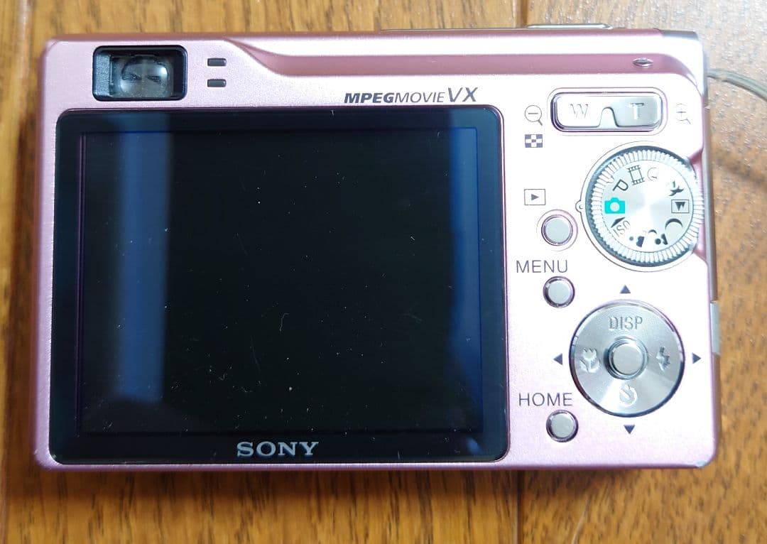 SONY サイバーショット DSC-W80　ピンク　<動作確認済み>