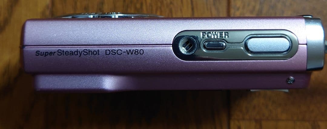 SONY サイバーショット DSC-W80　ピンク　<動作確認済み>