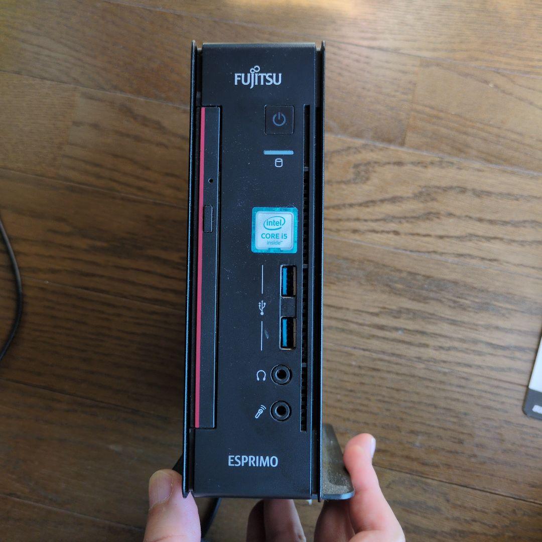 富士通 ミニPC i5-6500T超コンパクト（ESPRIMO Q556/M）