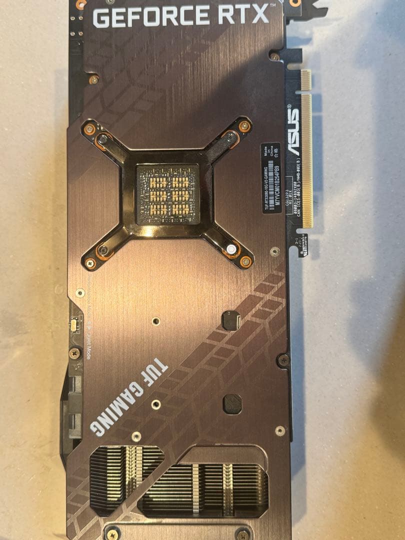 【ジャンク】ASUS RTX3080 TUF GAMING 本体のみ