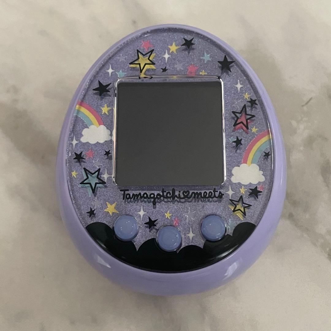 たまごっちみーつ マジカルみーつVer. パープル ネックストラップ付き