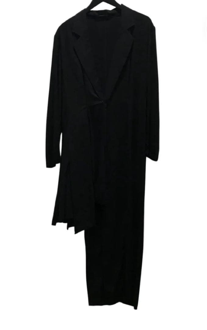 Yohji Yamamotoアシンメトリー ロングジャケット　新品未使用タグ付