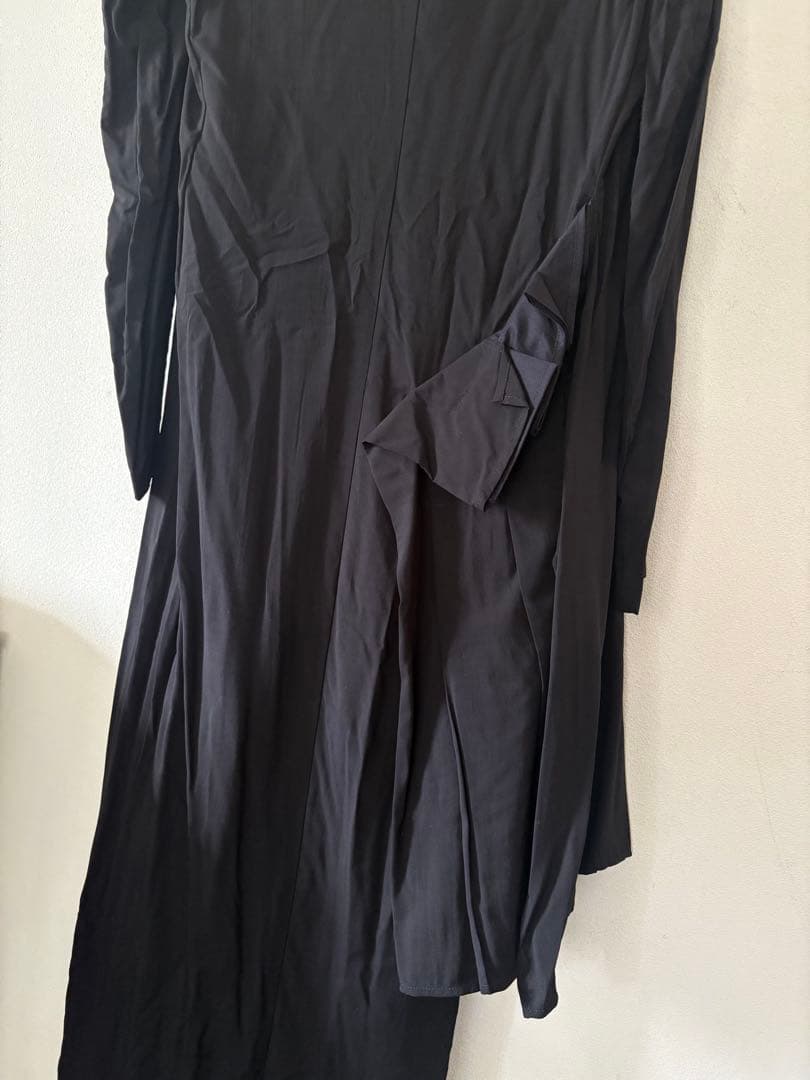 Yohji Yamamotoアシンメトリー ロングジャケット　新品未使用タグ付