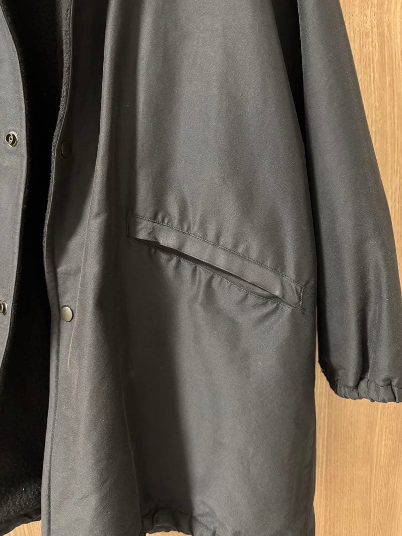 COMOLI 20AW コットンシルクフーデッドコート サイズ1 タグあり