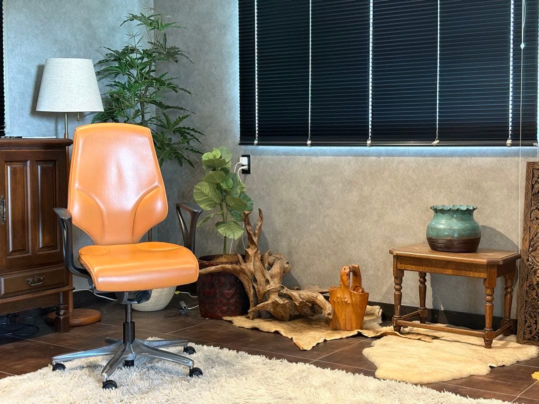 ①ジロフレックス 64 giroflex デスクチェア　ミッドセンチュリー IN