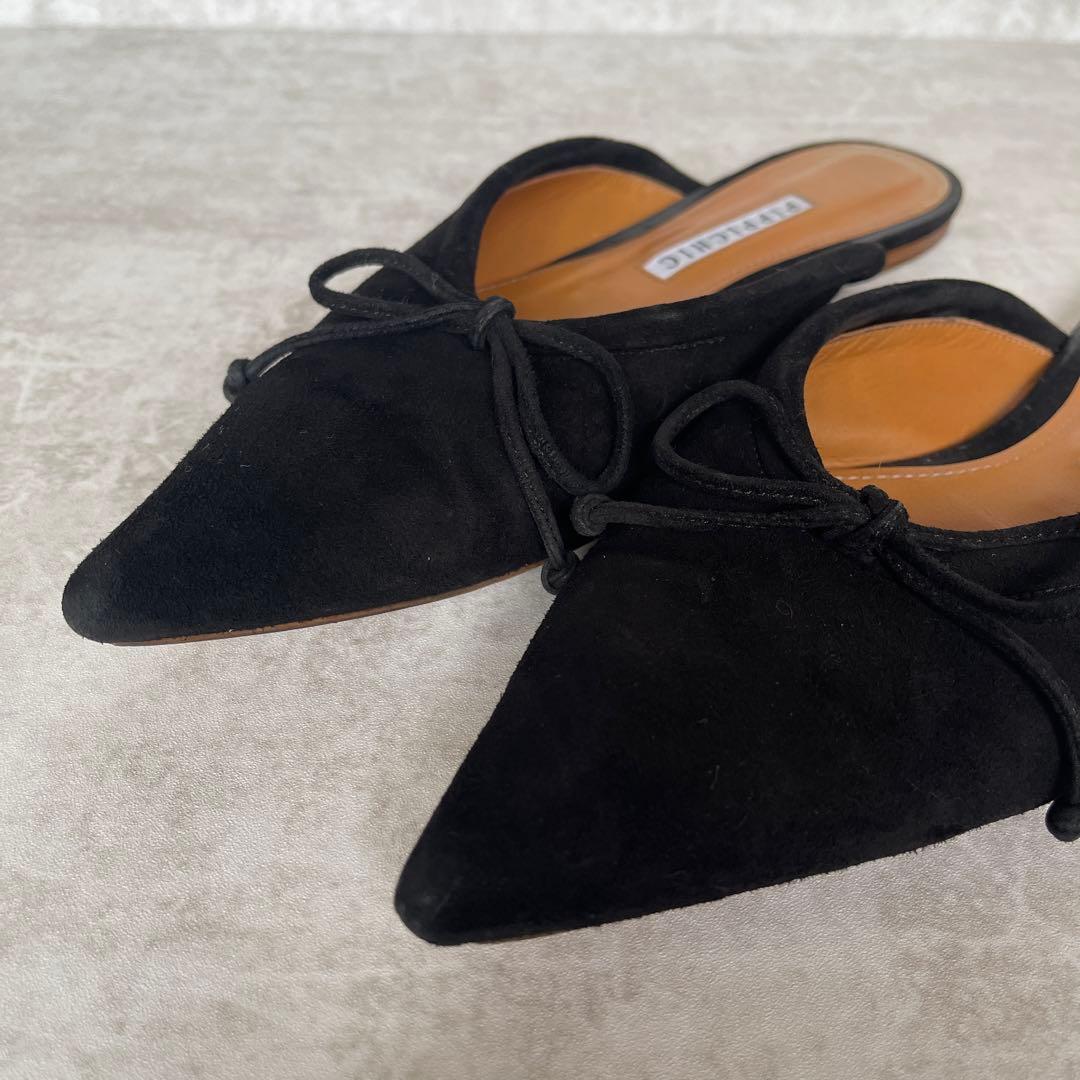 PIPPICHIC ピッピシック Remy ミュール 23.5 ポインテッドトゥ