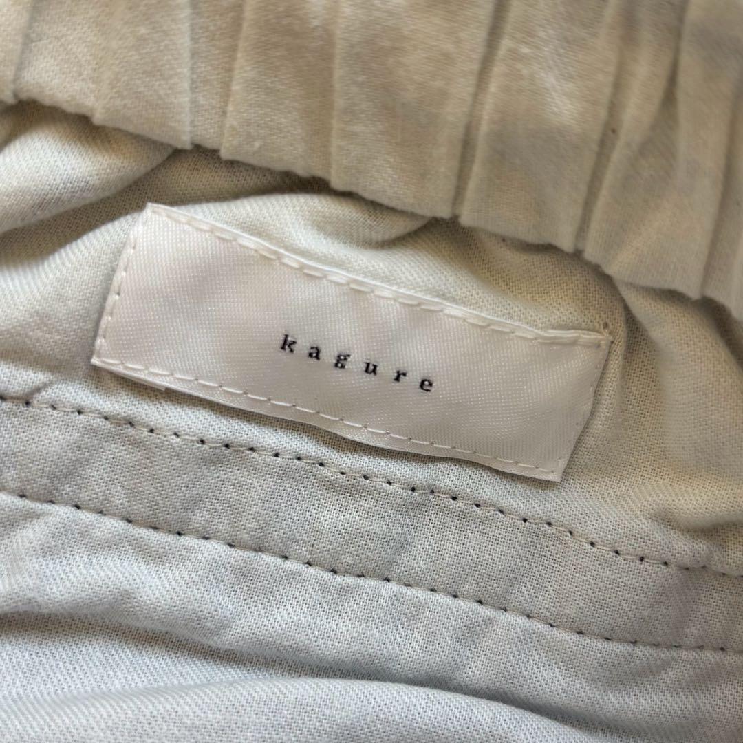 かぐれ 2025 デニムクロップドパンツ インディゴ