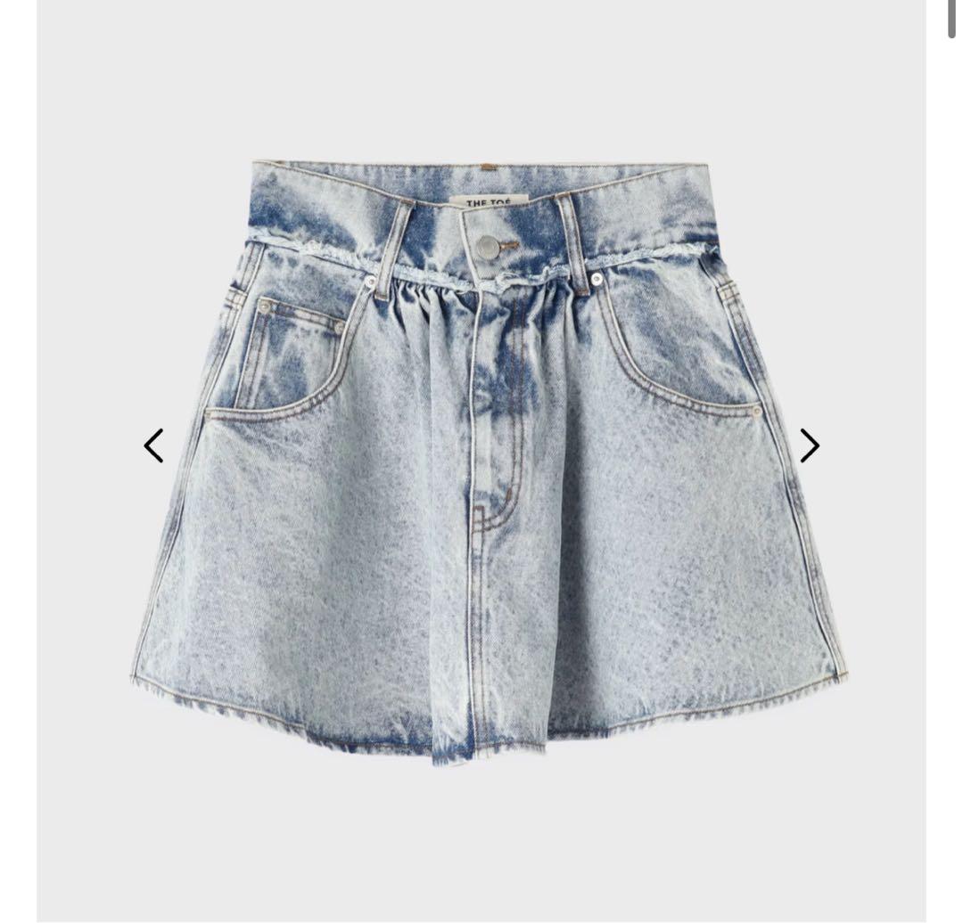 スカート Olympia Denim Skirt THE TOE