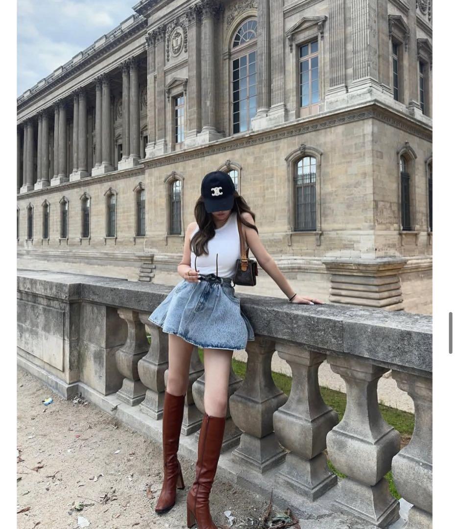 スカート Olympia Denim Skirt THE TOE