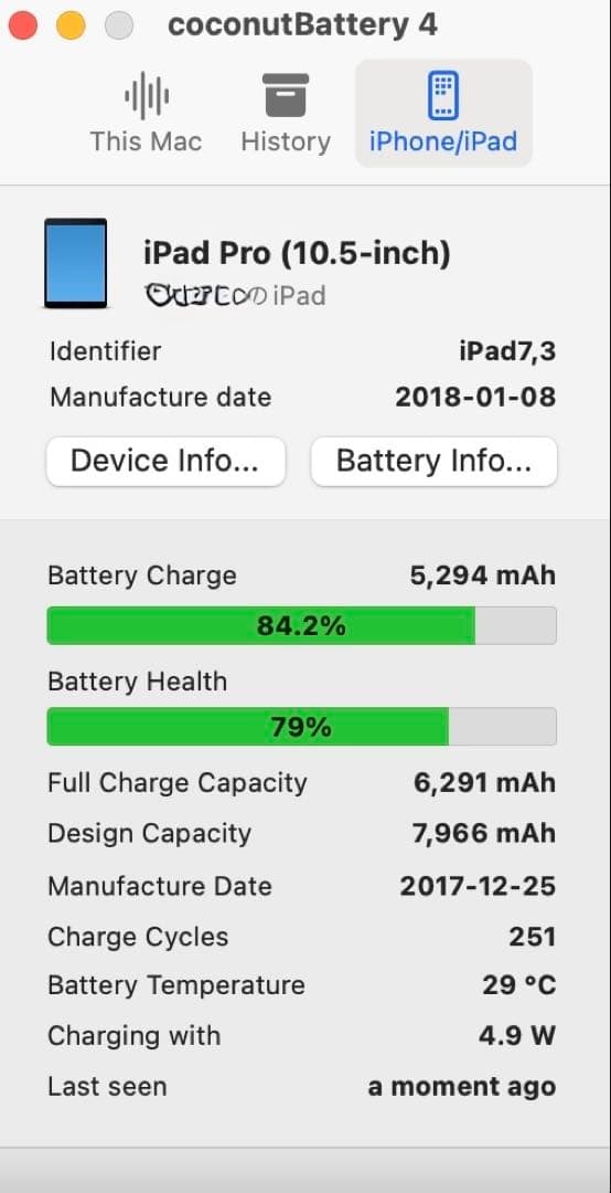 Apple iPad Pro 10.5インチ ピンクゴールド (A1701)