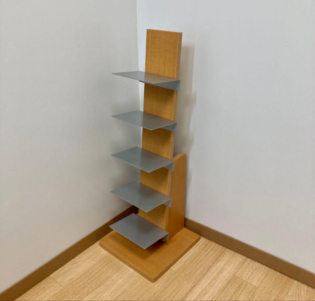 オークス　ブックタワー　ロータイプ　ナチュラル