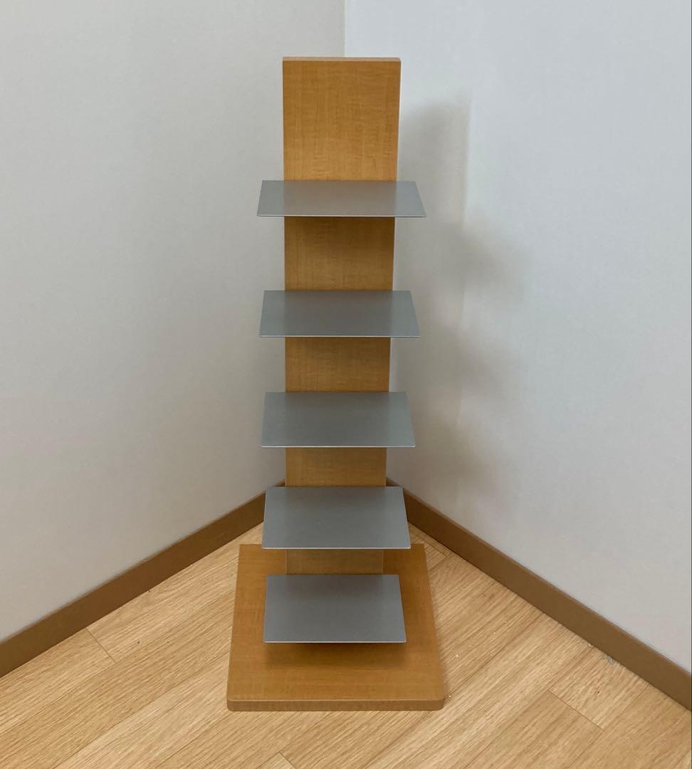 オークス　ブックタワー　ロータイプ　ナチュラル