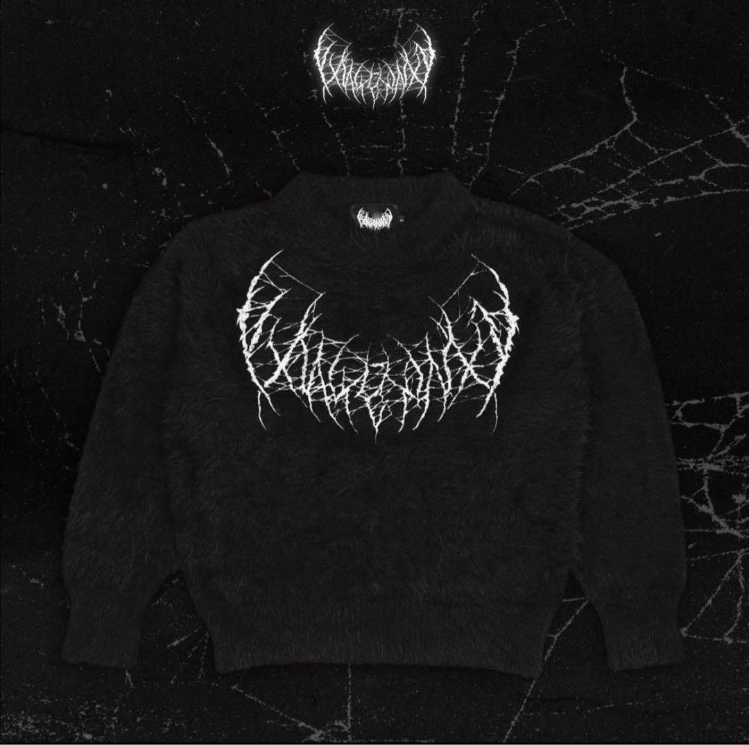 トップス YXNGBRATZ Logo Knit (Black)