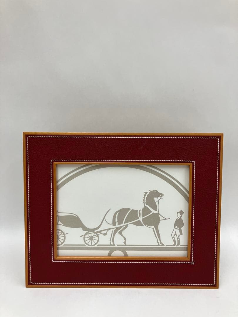 エルメス フォトフレーム プレイヤードMM 箱　赤