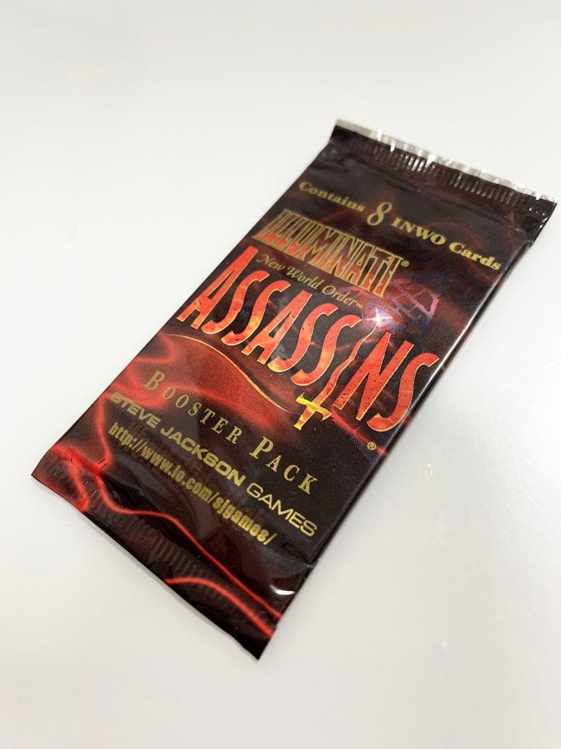 アサシンイルミナティカード未開封パック《ASSASSINS》フリーメイソン絶版