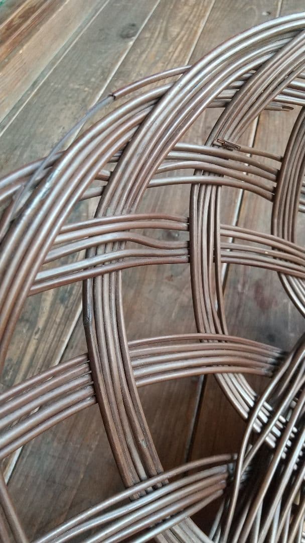 特大 わらび籠 脱衣かご 沖縄民具 今帰仁村 古民藝 古民具 古道具  昭和