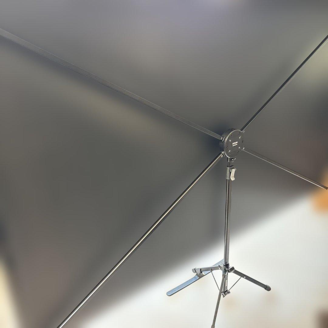 82インチEPSONスクリーンELPSC21B 180×100 大画面スクリーン