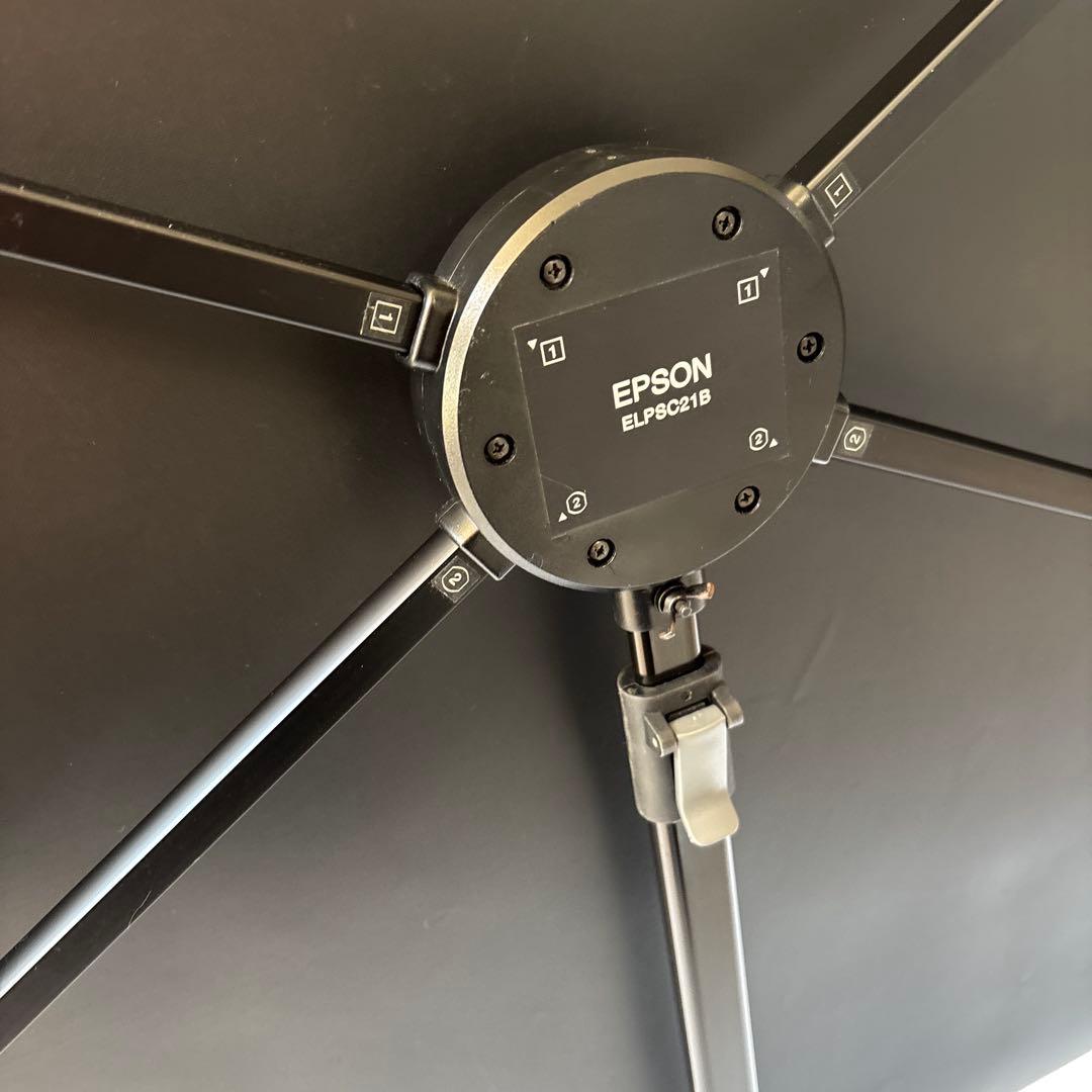 82インチEPSONスクリーンELPSC21B 180×100 大画面スクリーン