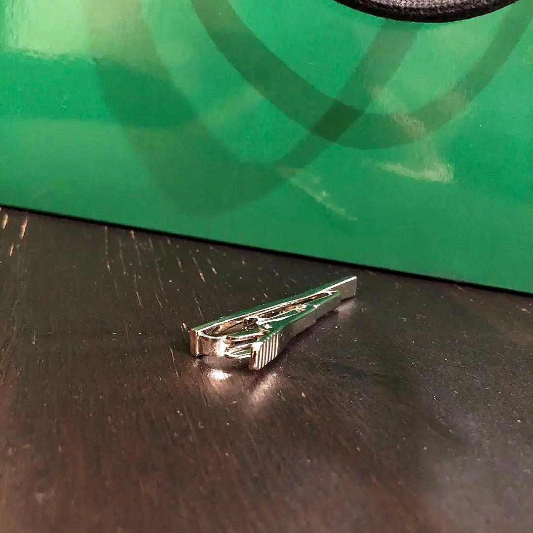 ☆新品未使用☆ Paul Smith シルバー ネクタイピン+ショップバッグ