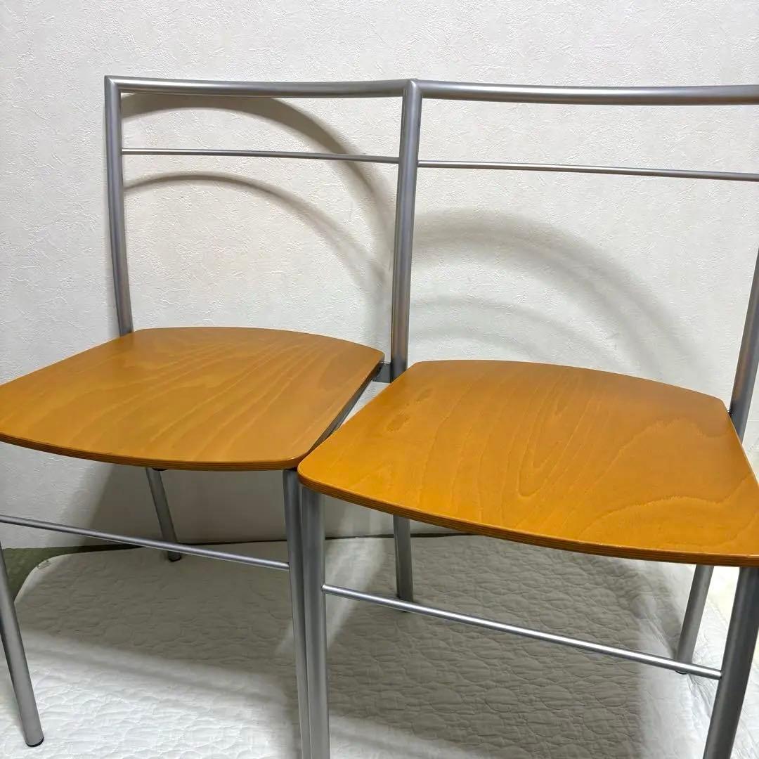 【2脚セット】Calligaris カリガリス　ダイニングチェア　モダン　北欧