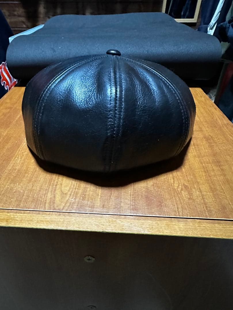 ミスターファットマン レザーキャスケット