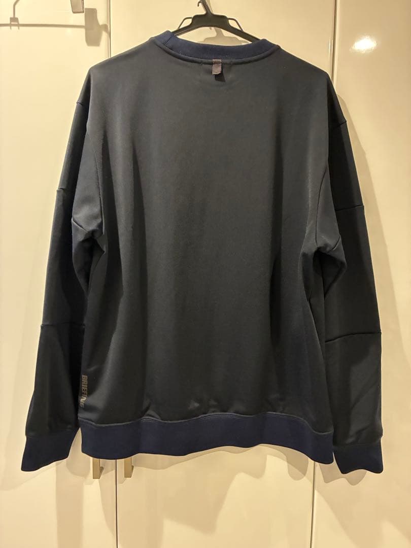 BRIEFING WillLOUNGE ナノユニバース クルーネック　ネイビー