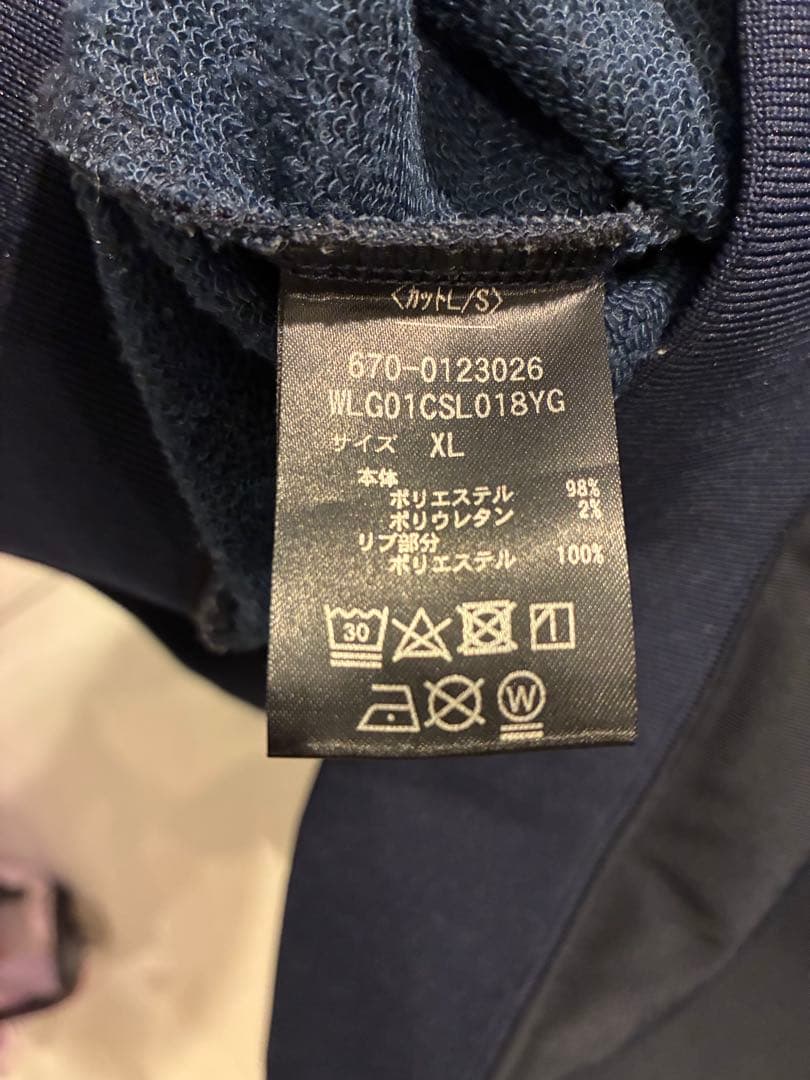 BRIEFING WillLOUNGE ナノユニバース クルーネック　ネイビー