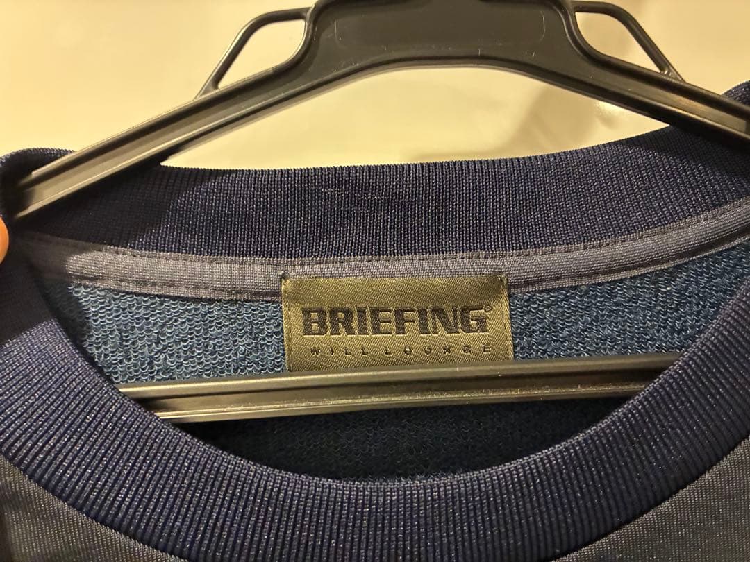 BRIEFING WillLOUNGE ナノユニバース クルーネック　ネイビー