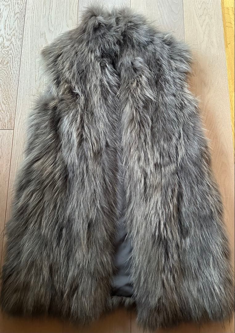 Deuxieme Classe SWORD ラクーンロングファーベスト　17万