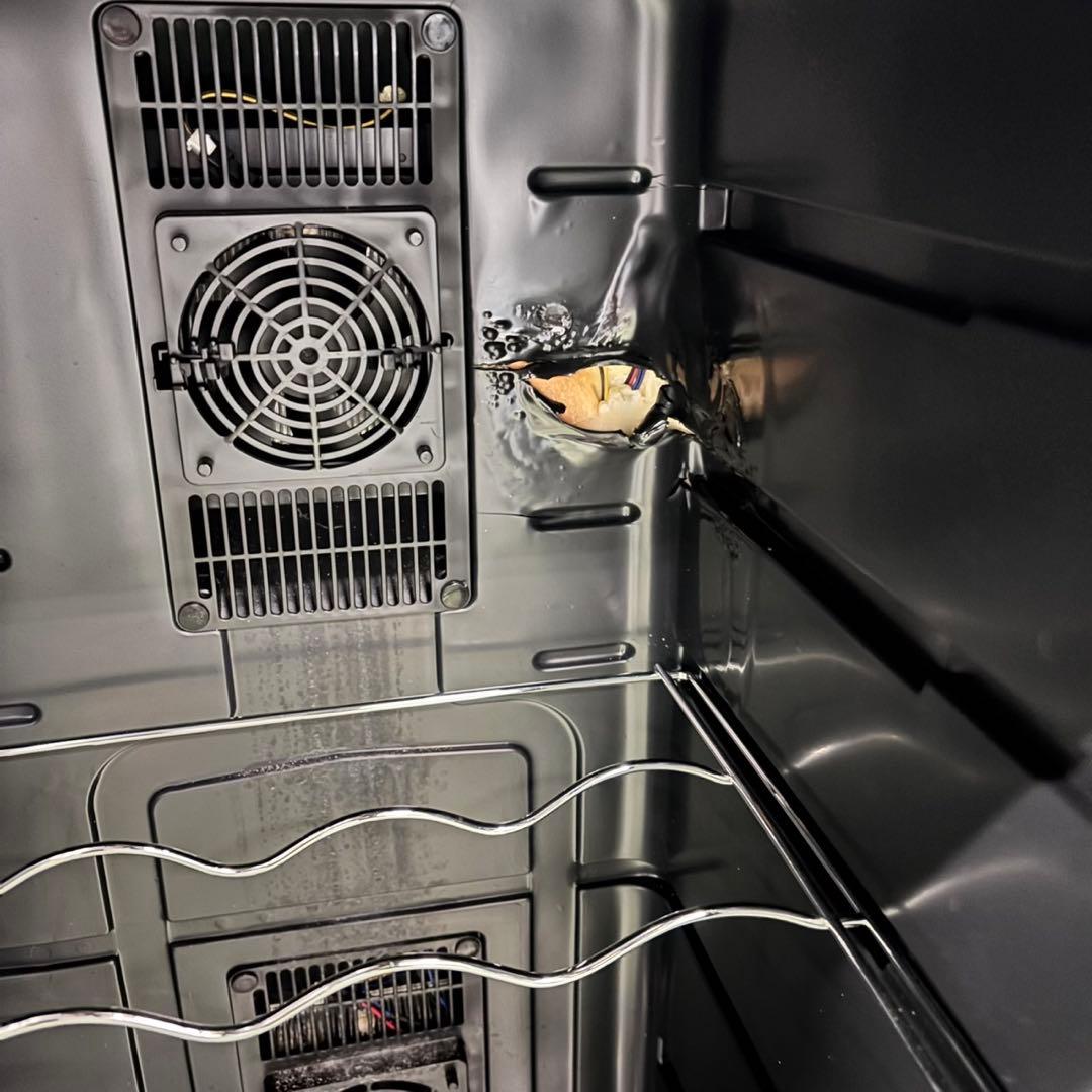 569 コンポジット　ワインセラー　小型　右開き　78L