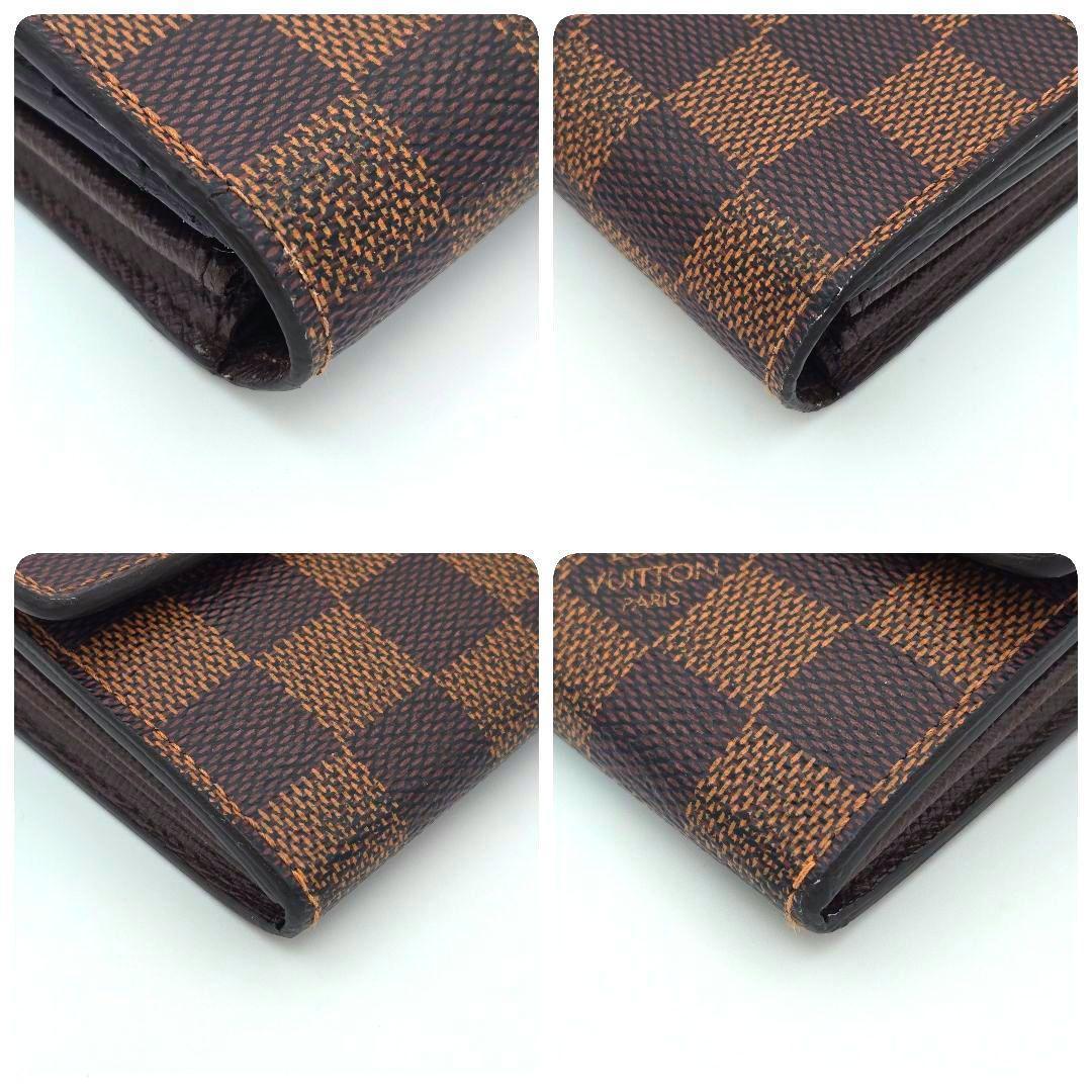 ルイヴィトン ダミエ エベヌ 長財布 ポルトフォイユ サラ N61734 茶