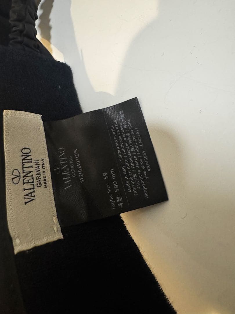 【レア品】バレンチノ　サンバイザー