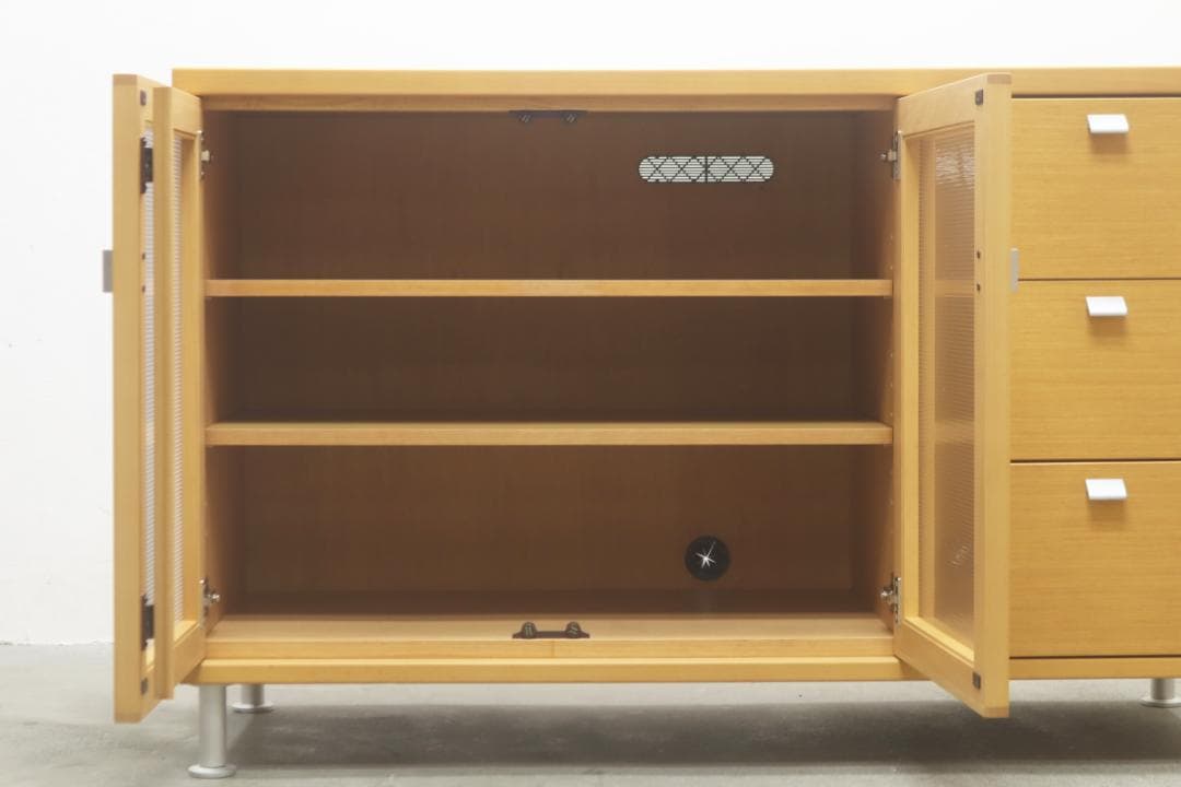 karimoku カリモク ナチュラル モダン ビーチ材 サイドボード 収納