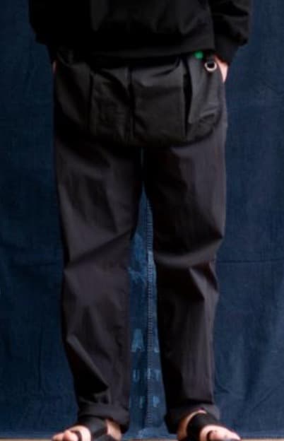 ナンガ × ハク カーペンターパンツ HK-S117 サイズL 新品 ブラック