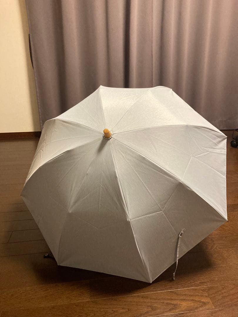 サンバリア100 　日傘　折り畳み　2段折　moku（ブルー）