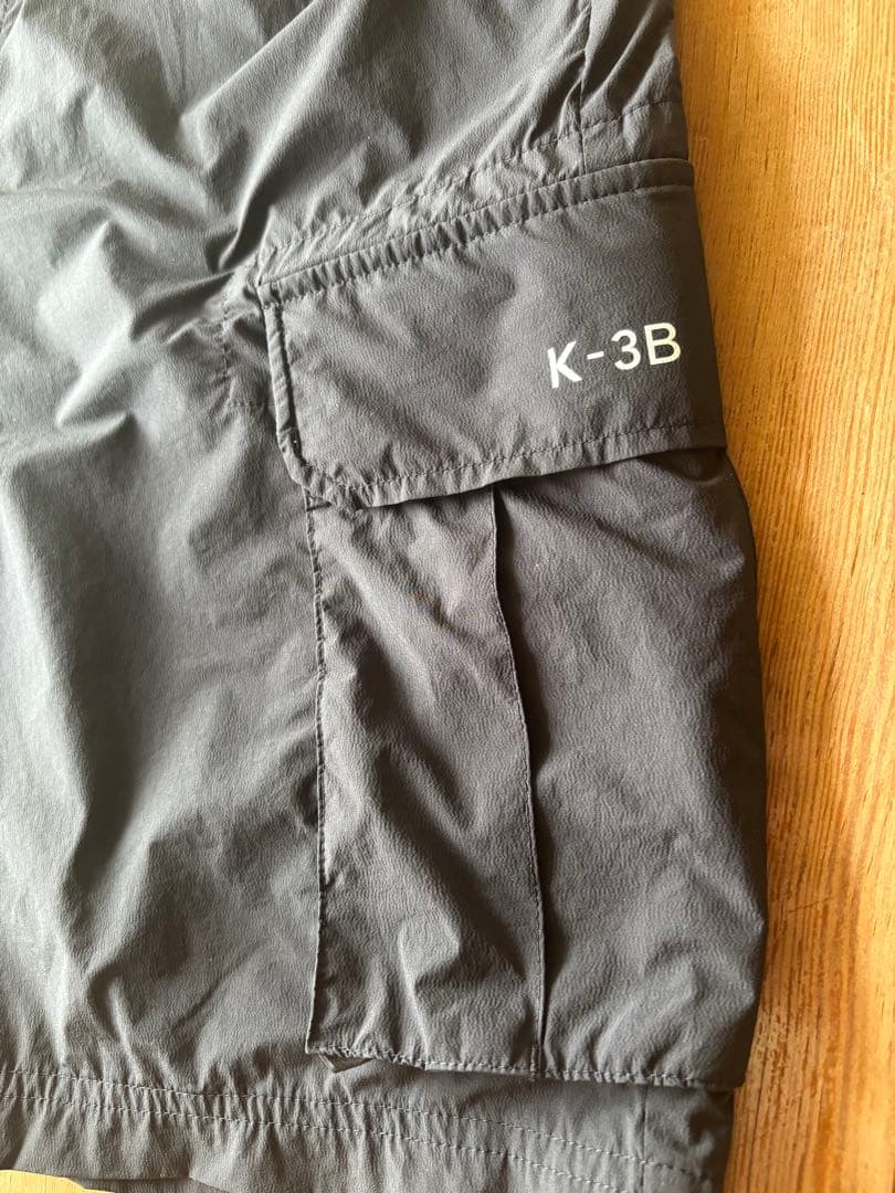 K-3B カーゴショートパンツ 黒