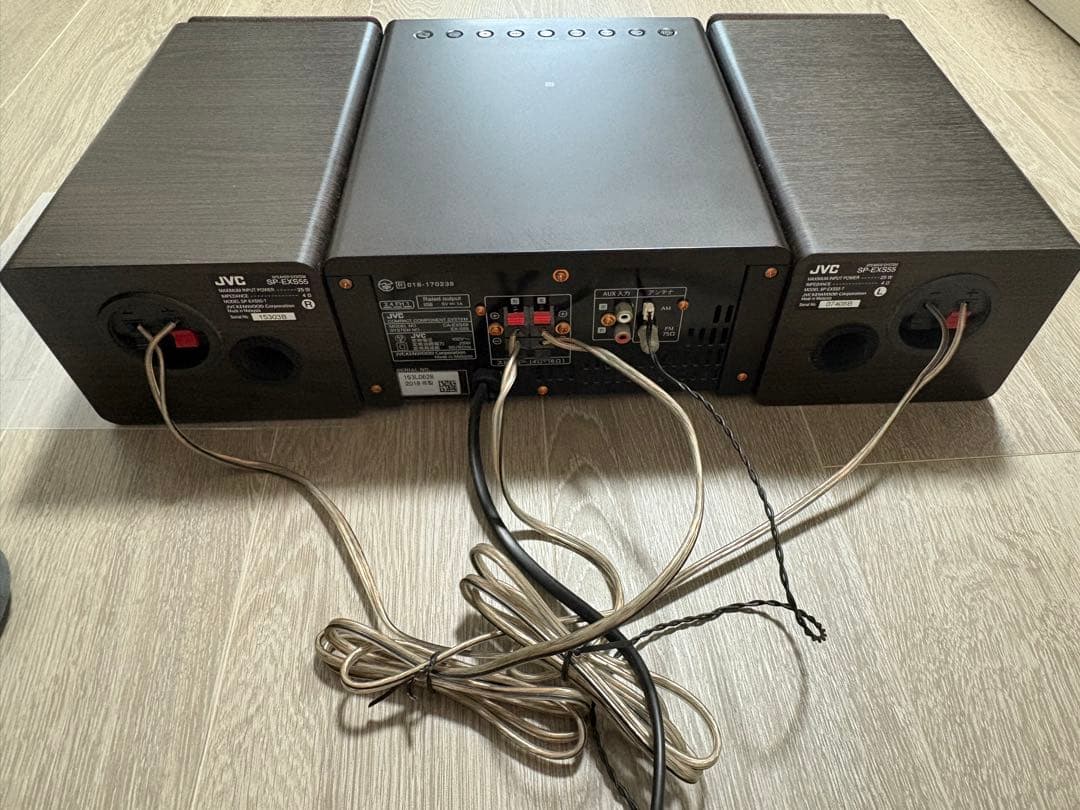 JVC ミニコンポ EX-S55 （ジャンク品）
