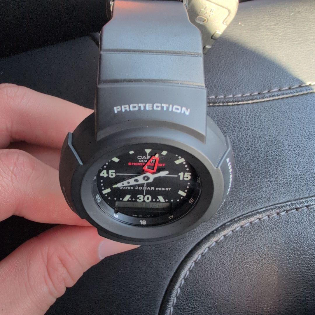 CASIO G-SHOCK AW-500 初代　稼働品