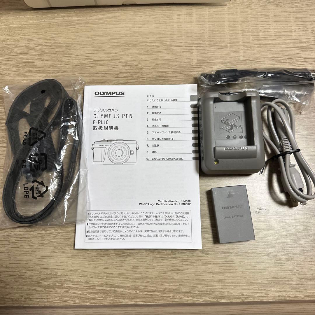 OLYMPUS PEN E-PL10 レンズ2本付き