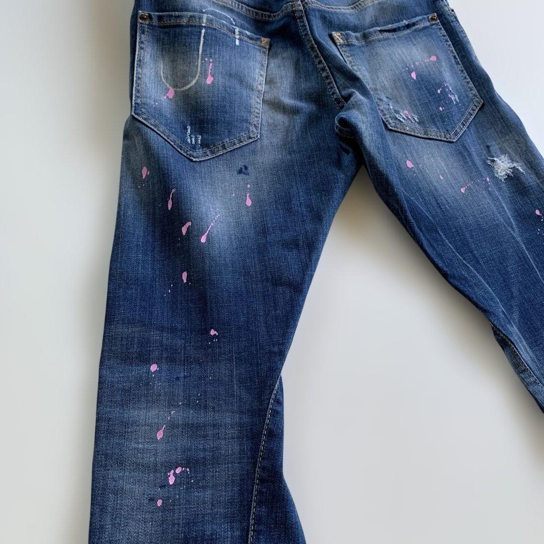 DSQUARED2 ディースクエアード セクシーツイスト 桜ペイント 42