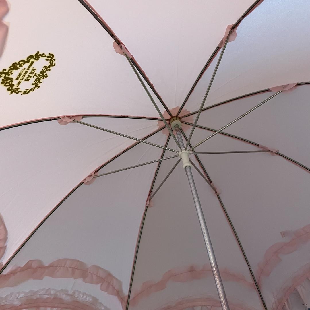 BABY THE STARS SHINE BRIGHTピンクフリル付傘アンブレラ