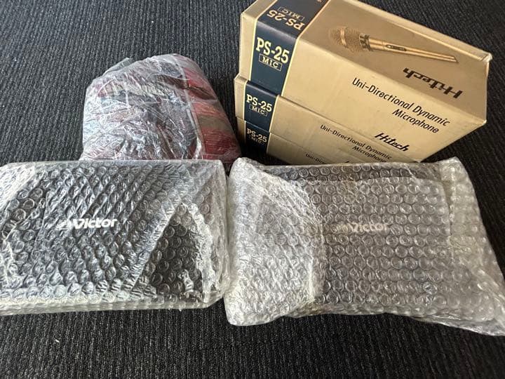 VICTOR　SPM11 スピーカー＆PS-25マイク