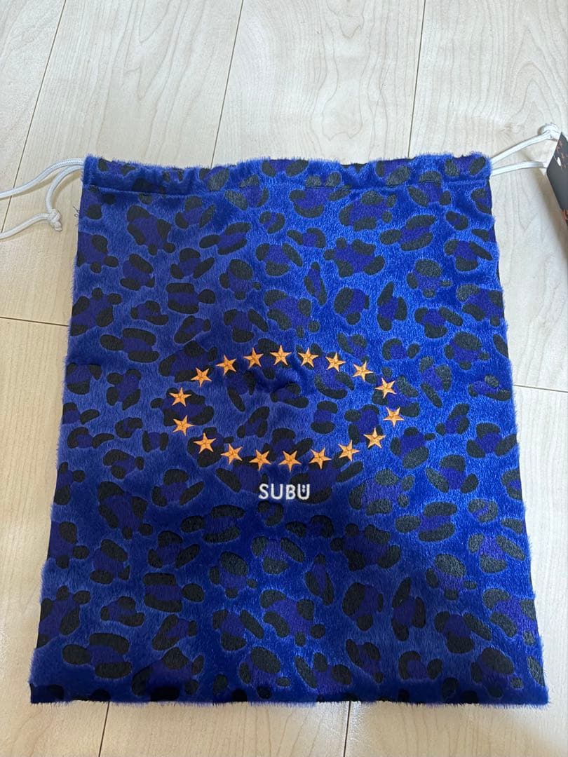 天*才様 AFB × SUBU LEOPARD STAR MULE ブルー サイ