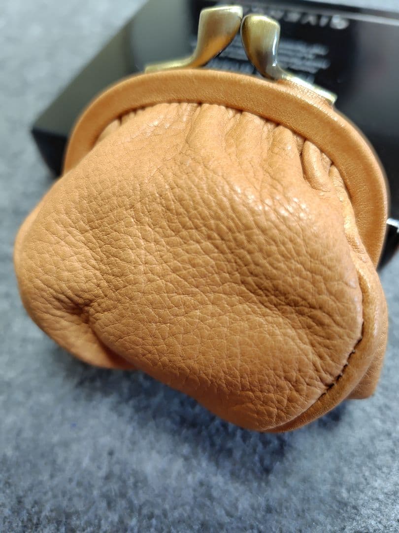 IL BISONTE レザー がま口小銭入れ　ケース