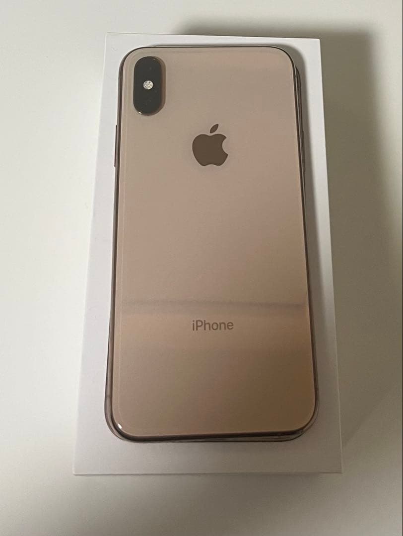 D*a様 【iPhone Xs】64GB Gold バッテリー76%