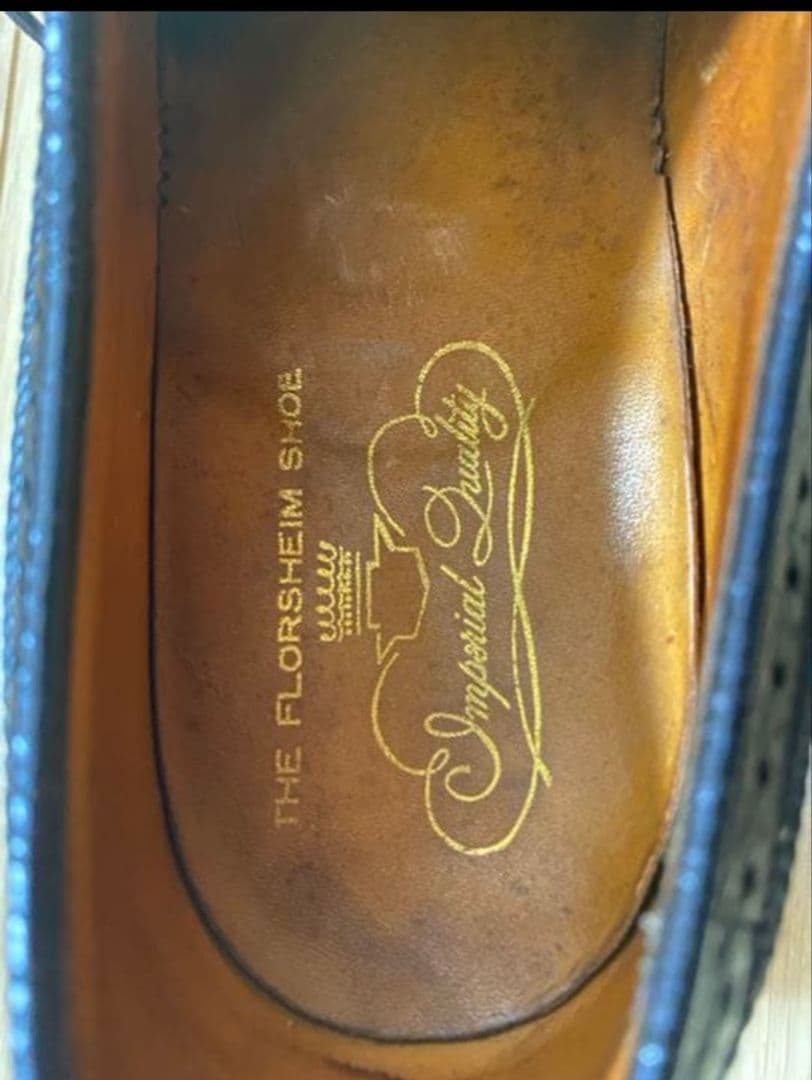 FLORSHEIM Imperial kenmoor　8 1/2C 60s