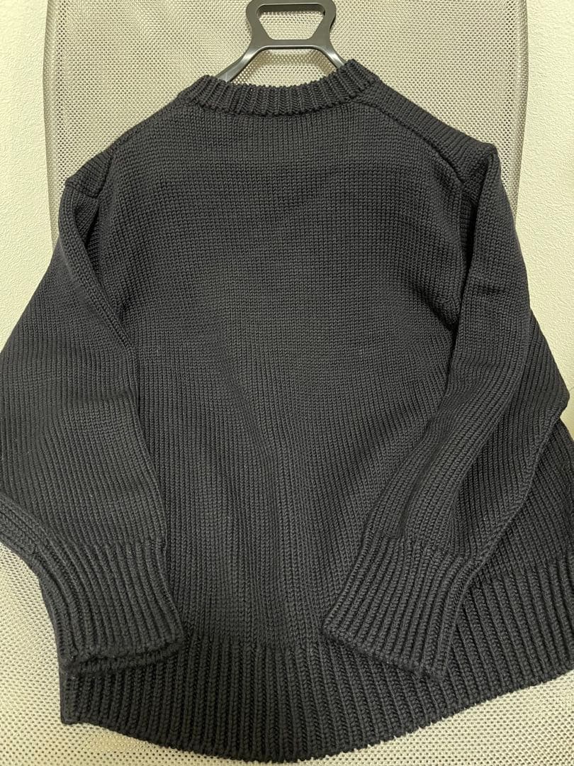 OldeH&Daughter WOOSTEDWOOL クルーネック ネイビー